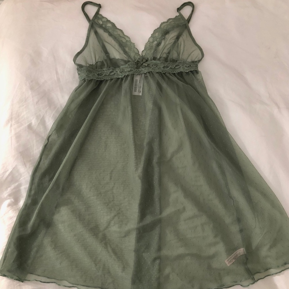 BABYDOLL SLIP DRESS - Picture 3 of 4